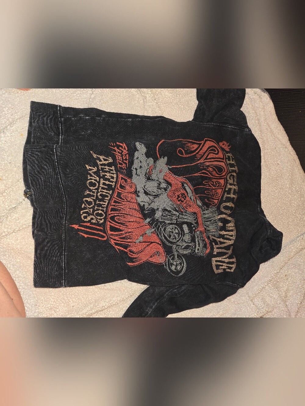 Affliction Kids Zip Jacket Size Small